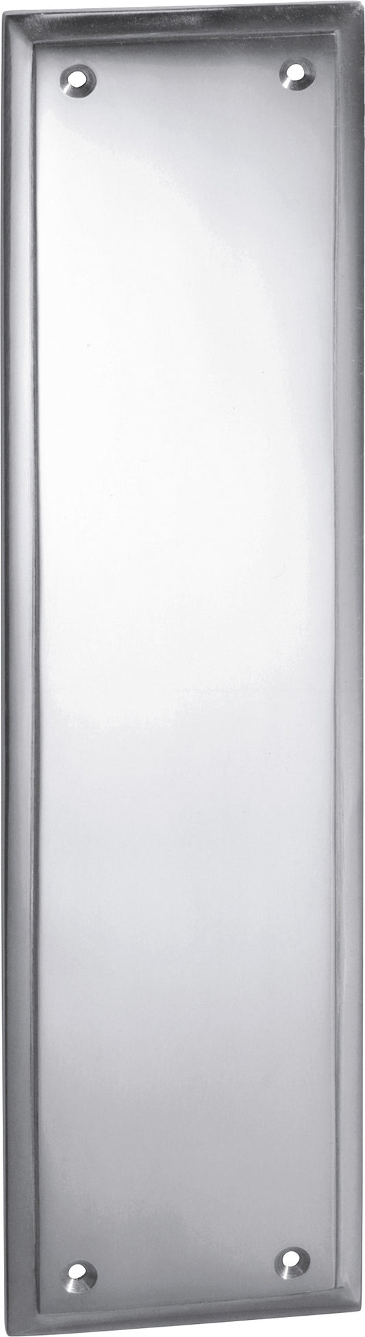 Push Plate Milton Chrome Plated H300xW75mm