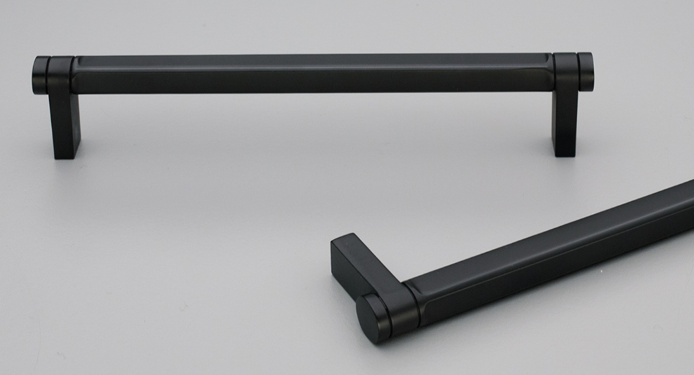 Kethy Torch D Handle 160mm C to C Black Paint Matt#7