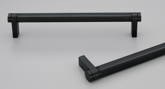 Kethy Torch D Handle 160mm C to C Black Paint Matt#7