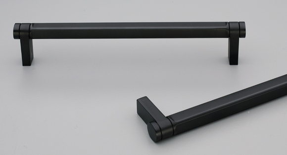 Kethy Torch D Handle 160mm C to C Black Paint Matt#7