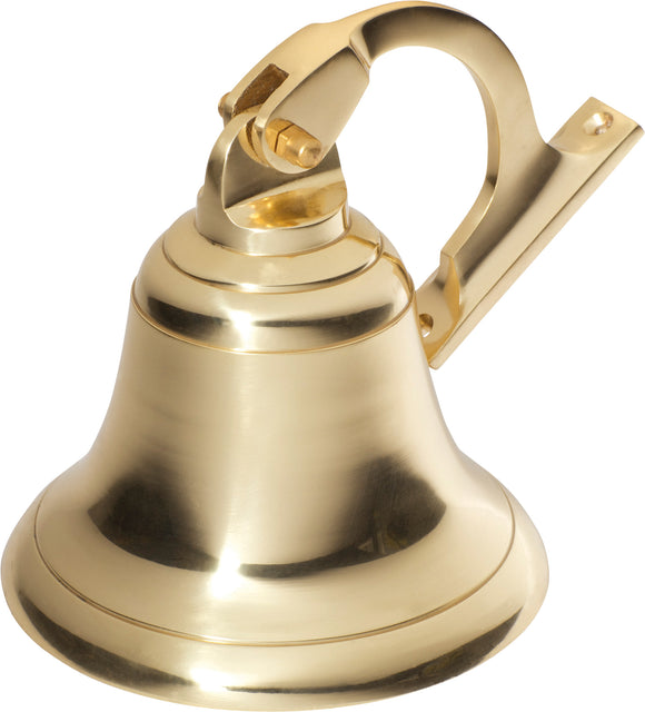 Ships Bell Polished Brass D125mm