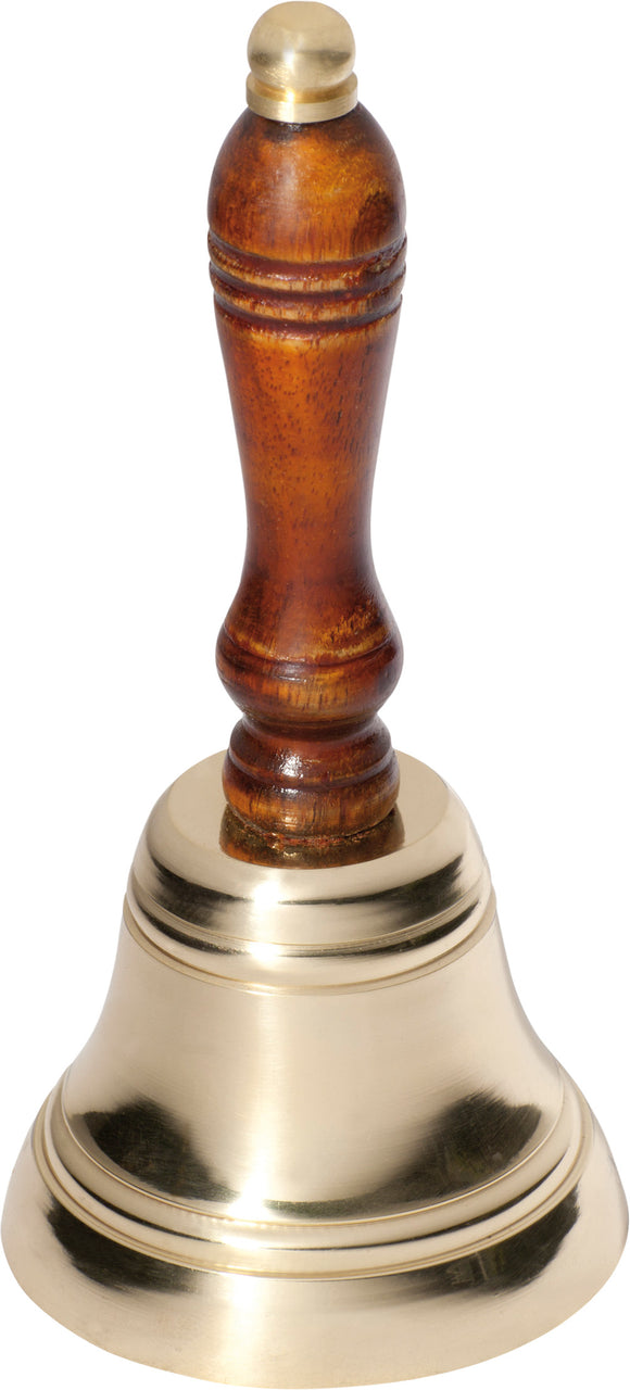 Hand Bell Polished Brass D100mm