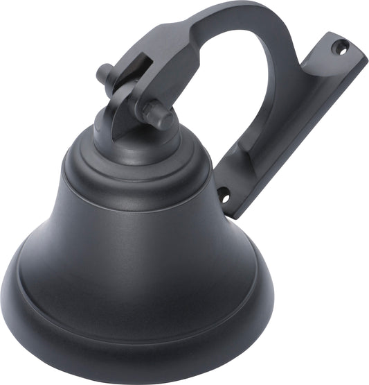 Ships Bell Matt Black D100mm