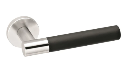 JNF IN.00.185 Lever Handle 'Loft Black With & With out Standard Rose RC08M Stainless Steel