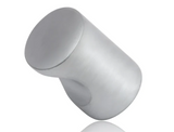 Mardeco 1160 Cabinet Knob Diameter 17mm Finish Available in 4 Colours : Black ,Brushed Nickel ,Satin Chrome ,White