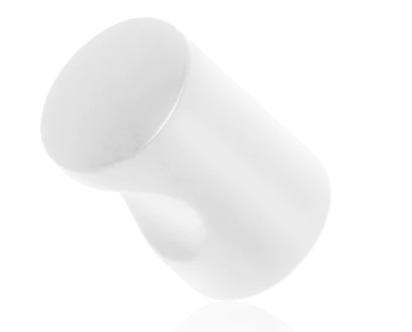 Mardeco 1160 Cabinet Knob Diameter 17mm Finish Available in 4 Colours : Black ,Brushed Nickel ,Satin Chrome ,White