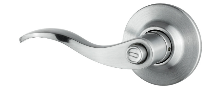 Kwikset Delta Polished Brass Passage Lever Right or Left Handed Kwikset Delta Polished Brass Passage Lever Right or Left Handed