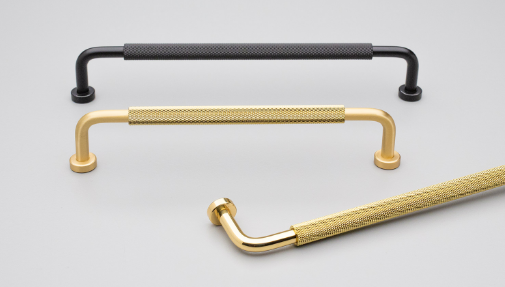 Kethy Bugle Handle C to C Available in 3 Sizes : 160mm ,192mm ,288mm Brass Matt E.D.