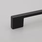 Kethy Binda Handle 192mm Thin Flat D Handle Wide Feet C to C Available In 4 Colours : Matt Champagne Paint ,Matt Graphite Paint ,Black Paint Matt#4 ,Matt Silver Paint