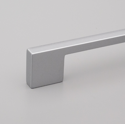 Kethy Byron 192mm Thin Flat D Handle C to C Available In 4 Colours : Matt Champagne Paint ,Matt Graphite Paint ,Black Paint Matt#4 ,Matt Silver Paint