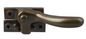 Drake & Wrigley 133 Split Rail Fastener Left & Right Hand Length - 70mm  Width - 45mm  Height - 43mm In 8 Colours : Brass Plate ,Black ,Chrome Plate ,Florentine Bronze ,Oil Rubbed Bronze ,Satin Bronze ,Satin Chrome Plate ,Satin Nickle Plate