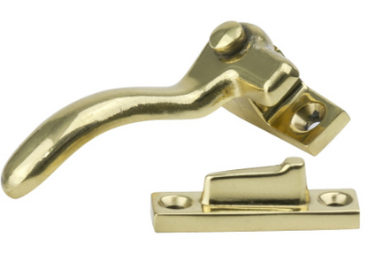 Drake & Wrigley 133W Weather Seal Split Rail Fastener Left & Right Hand  In 8 Colours : Brass Plate ,Black ,Chrome Plate ,Florentine Bronze ,Oil Rubbed Bronze ,Satin Bronze ,Satin Chrome Plate ,Satin Nickle Plate