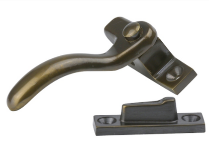 Drake & Wrigley 133W Weather Seal Split Rail Fastener Left & Right Hand  In 8 Colours : Brass Plate ,Black ,Chrome Plate ,Florentine Bronze ,Oil Rubbed Bronze ,Satin Bronze ,Satin Chrome Plate ,Satin Nickle Plate