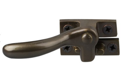 Drake & Wrigley 133W Weather Seal Split Rail Fastener Left & Right Hand  In 8 Colours : Brass Plate ,Black ,Chrome Plate ,Florentine Bronze ,Oil Rubbed Bronze ,Satin Bronze ,Satin Chrome Plate ,Satin Nickle Plate