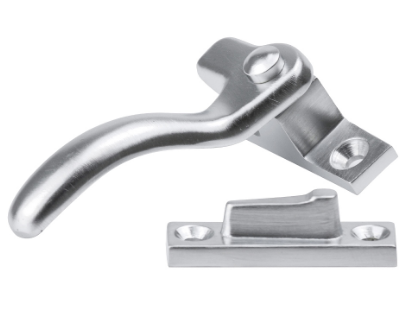 Drake & Wrigley 133W Weather Seal Split Rail Fastener Left & Right Hand  In 8 Colours : Brass Plate ,Black ,Chrome Plate ,Florentine Bronze ,Oil Rubbed Bronze ,Satin Bronze ,Satin Chrome Plate ,Satin Nickle Plate