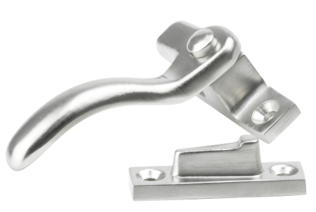 Drake & Wrigley 133W Weather Seal Split Rail Fastener Left & Right Hand  In 8 Colours : Brass Plate ,Black ,Chrome Plate ,Florentine Bronze ,Oil Rubbed Bronze ,Satin Bronze ,Satin Chrome Plate ,Satin Nickle Plate