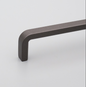 Kethy Byron 128mm Thin Flat D Handle C to C Available In 4 Colours : Matt Champagne Paint ,Matt Graphite Paint ,Black Paint Matt#4 ,Matt Silver Paint