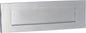 Letter Plate Satin Chrome H100xW300mm