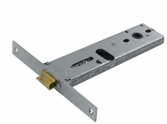 Sylvan Iseo Mid Rail Lock 704 Satin Stainless Steel Finish