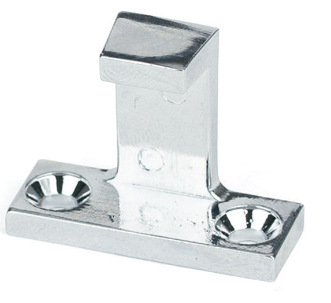 Jaeco Clip Only For 180 Casement Stay In 6 Colours : Brass ,Chrome ,Florentine Bronze ,Satin Chrome ,Satin Nickel ,White