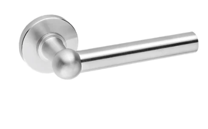 JNF IN.00.227 Train Lever Handle With Standard Rose RC08M Stainless Steel