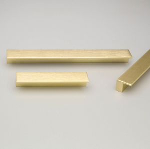 Kethy Square Hook 600mm O/A 480mm C to C Aluminium Available In 3 Colours : Brushed Brass Anodised  ,Inox ,Black Anodised Matt#3