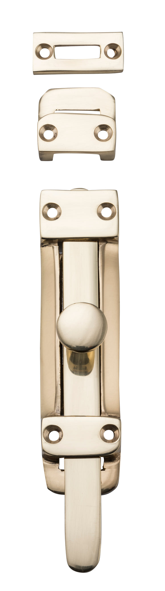 Tower Bolt Polished Brass H118xW32mm