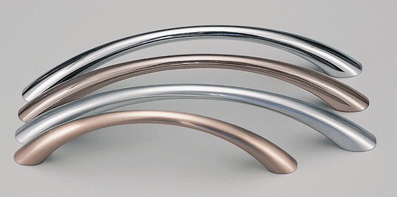Kethy Tapered Bow Handle Satin Chrome Available In 4 Sizes : 96mm ,128mm ,160mm ,224mm