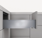 Blum Legrabox pure kitset stainless steel Length 500mm x 106mm - 257mm ( height 4 Options) 70kg