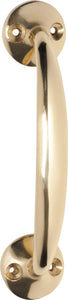 Pull Handle Telephone Polished Brass L125xP35mm