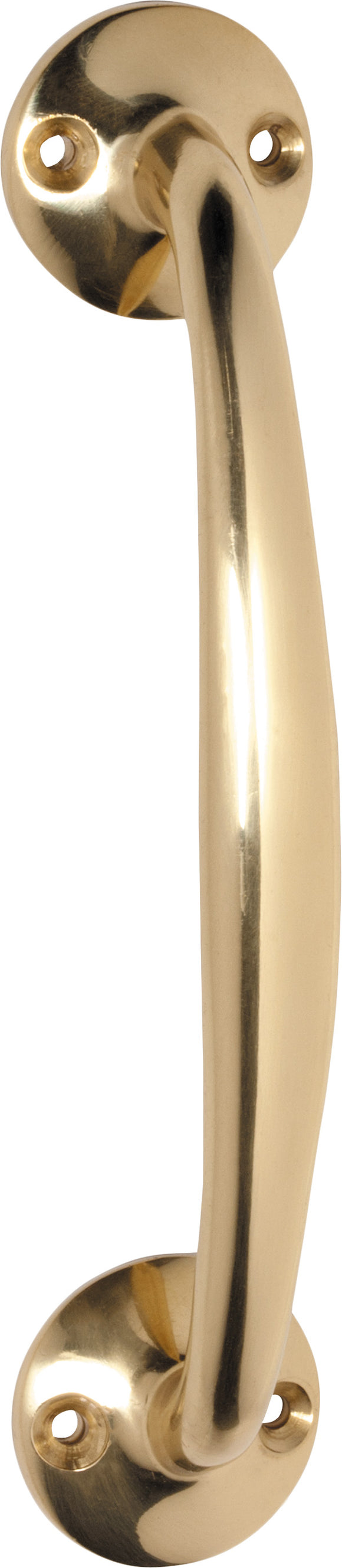 Pull Handle Telephone Polished Brass L150xP43mm