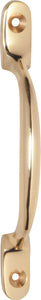 Pull Handle Standard Polished Brass L125xP26mm
