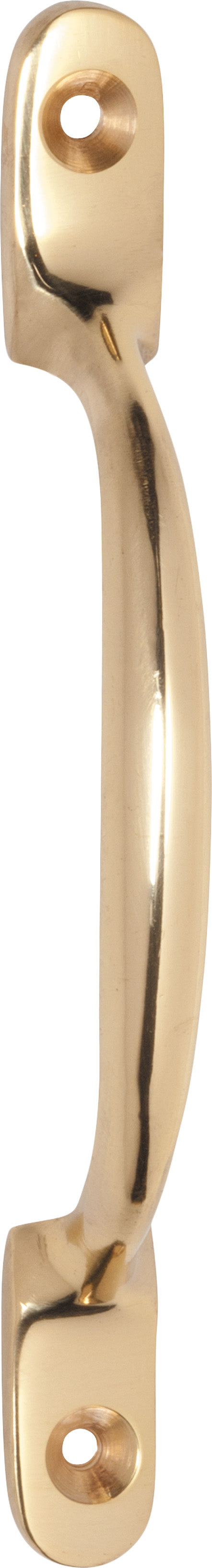 Pull Handle Standard Polished Brass L125xP26mm