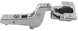 BLUM CLIP top profile door hinge 95°, inset application, boss: screw-on