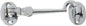 Cabin Hook Small Chrome Plated L100mm