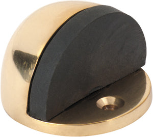 Door Stop Oval Polished Brass H29xD40mm
