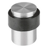 JNF IN.13.121 Door Stopper Floor Mounted ( Ø30 ) & ( Ø20 ) Finish Stainless Steel & Titanium Black