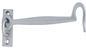 MILES NELSON CABIN HOOK 10MM x 200MM IN 4 COLOURS : BRASS ,CHROME ,FLORENTINE BRONZE ,SATIN CHROME  FINISH
