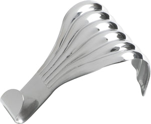 Picture Rail Hook Fluted Chrome Plated H50xW33mm