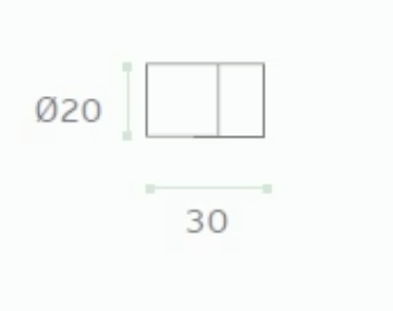 JNF Door Stopper for Wall Fixing ( Ø20 x 30mm ) & ( Ø20 x 80mm ) Stainless Steel