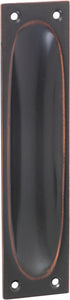 Sliding Door Pull Classic Large Antique Copper H140xW32mm