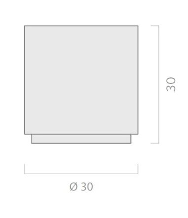 JNF Door Stopper Loft 30mm Floor Mount Available In Colours : Stainless Steel ,Titanium Black ,Titanium Gold