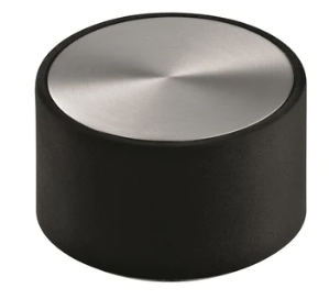 JNF Door Stopper Loft 50mm Floor Mount Available In Colours : Stainless Steel ,Titanium Black ,Titanium Gold
