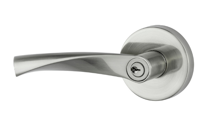 Sylvan Oakland Tubular Privacy ,Dummy Trim ,Entrance & Passage Lever Handle Set Satin Nickel finish