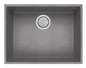 MERCER DURO GRANITE ( RAVENNA ,TRIESTE ,PERUGIA ) SINGLE BOWL BLACK. CONCRETE & WHITE.