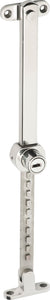 Casement Stay Stainless Steel Telescopic Locking Polished Stainless Steel L200-295mm