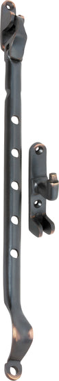 Casement Stay Sidemount Antique Copper L300mm