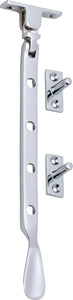 Casement Stay Base Fix Small Chrome Plated L200mm