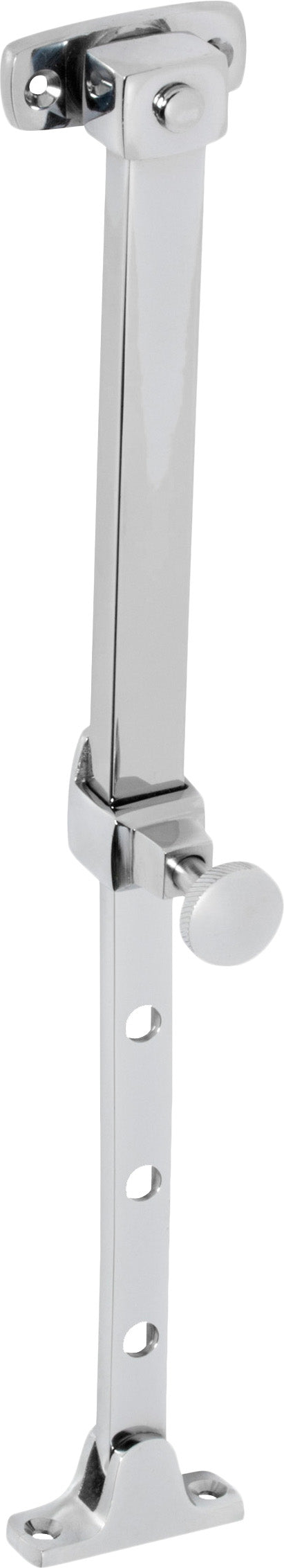 Casement Stay Telescopic Pin Chrome Plated L200-295mm