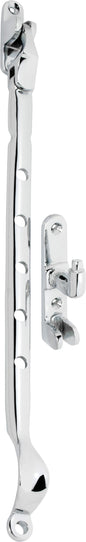 Casement Stay Sidemount Chrome Plated L300mm